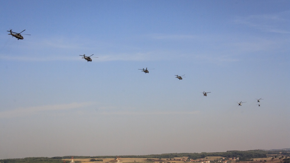Multinational Aviation Exercise soars over Kosovo