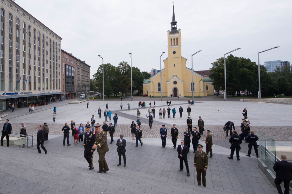 CJCS visits Tallinn, Estonia