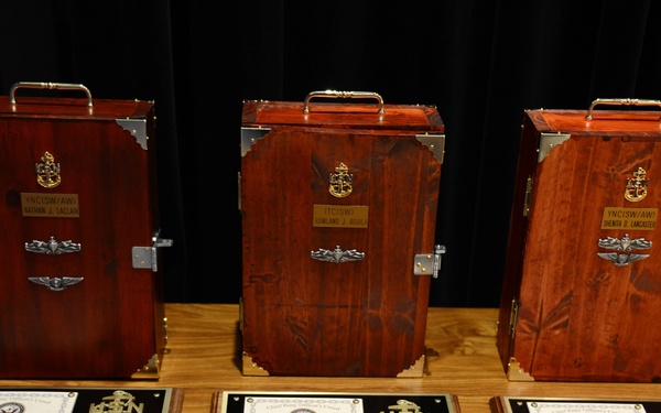 Navy pinning ceremony