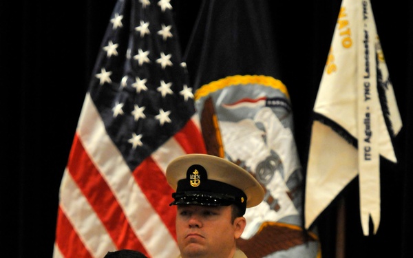 Navy pinning ceremony