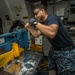 USS Essex airframe shop operations