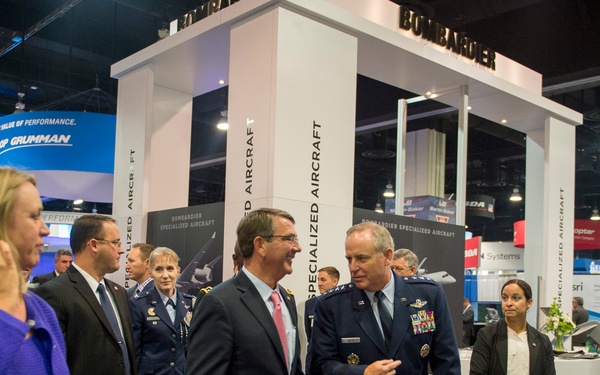 Secretary of defense attends AFA Air and Space Conference