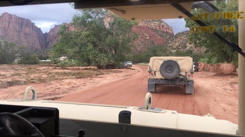 Utah National Guard activated to assist with Hildale, Utah, flood search and recovery mission