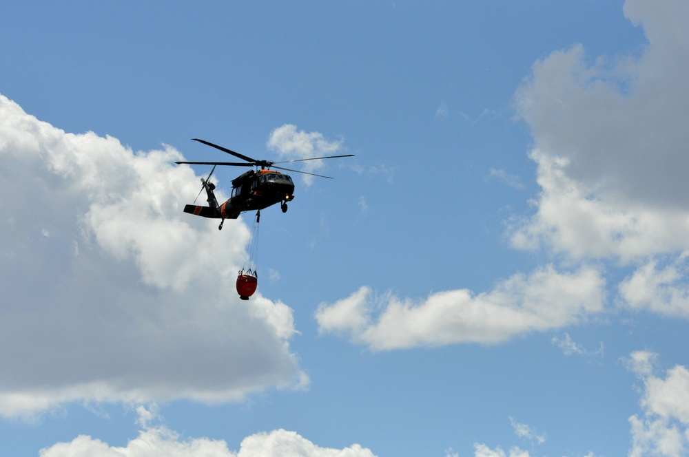 Utah National Guard's 2-211th supports Quail Hollow fire