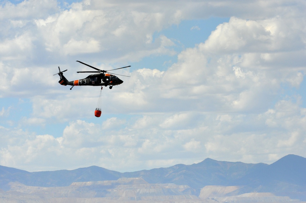 Utah National Guard's 2-211th supports Quail Hollow fire