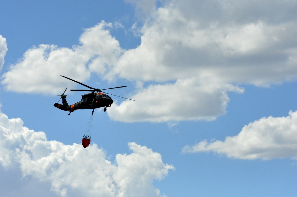 Utah National Guard's 2-211th supports Quail Hollow fire