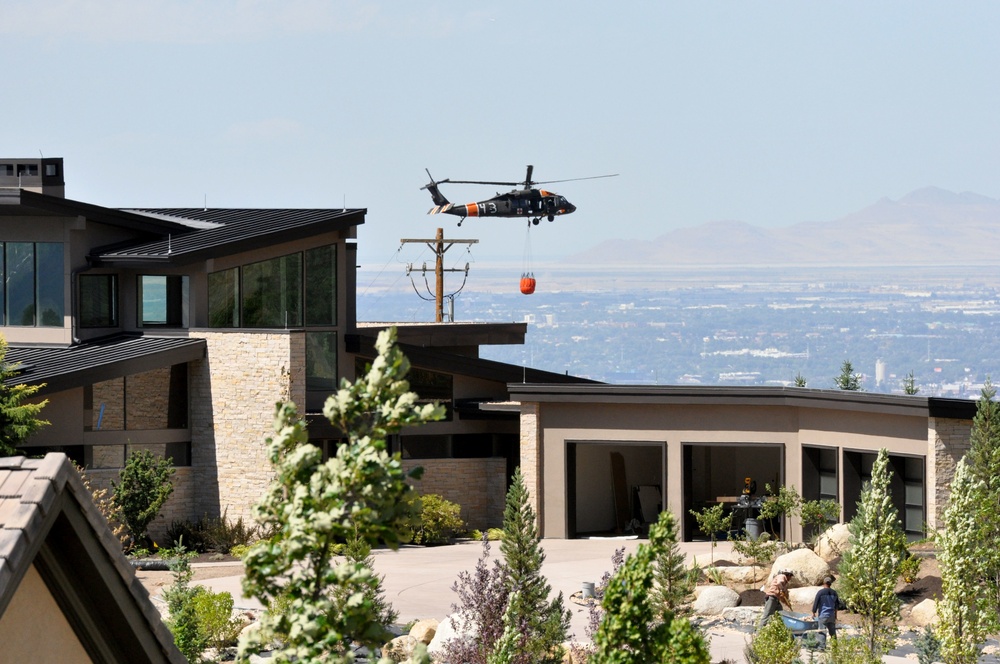 Utah National Guard's 2-211th supports Quail Hollow fire