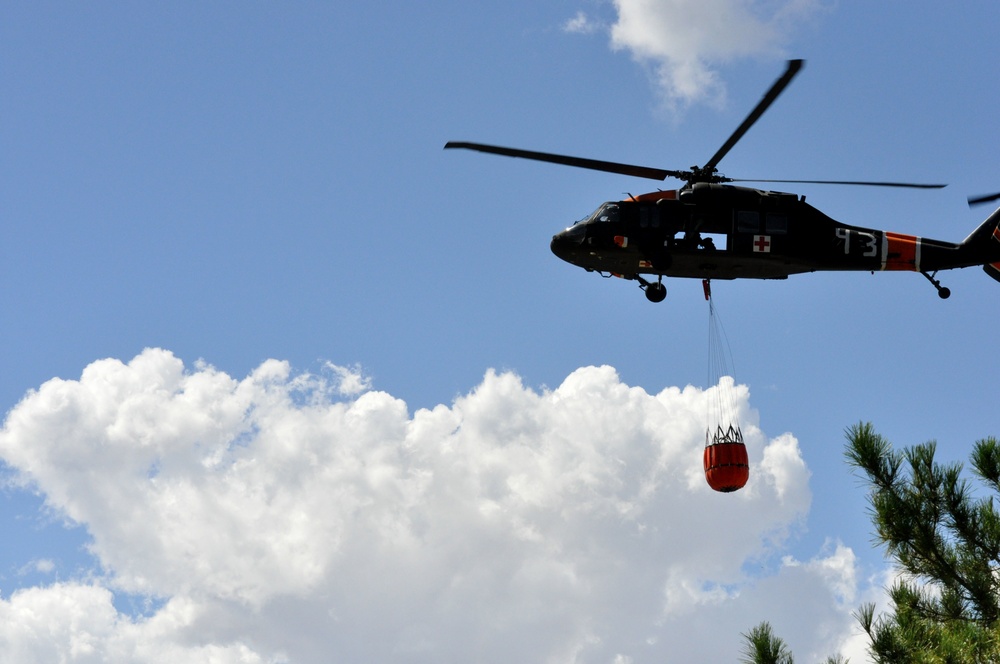 Utah National Guard's 2-211th supports Quail Hollow fire