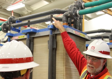 District commander tours Fort Irwin construction projects