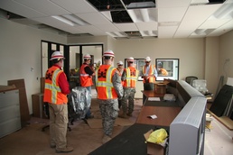 District commander tours Fort Irwin construction projects