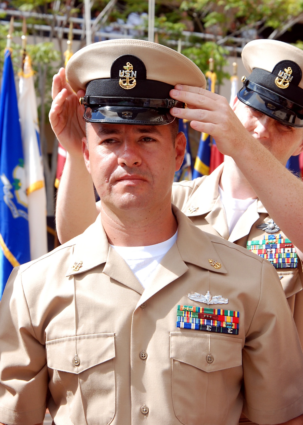 Balboa Naval Hospital CPO pinning ceremony