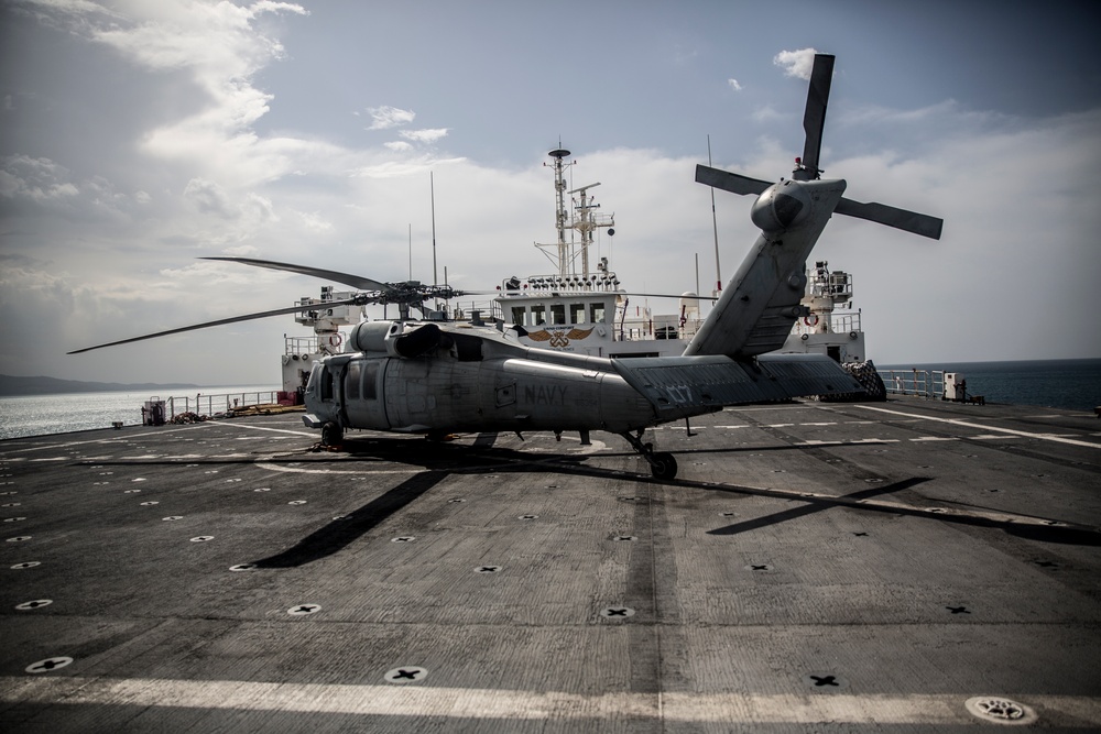 USNS Comfort in Haiti