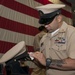 USS Bonhomme Richard pinning ceremony