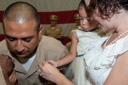 USS Bonhomme Richard pinning ceremony