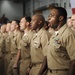 USS Theodore Roosevelt pinning ceremony