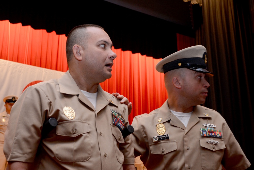 CFAY chief petty officer pinning ceremony