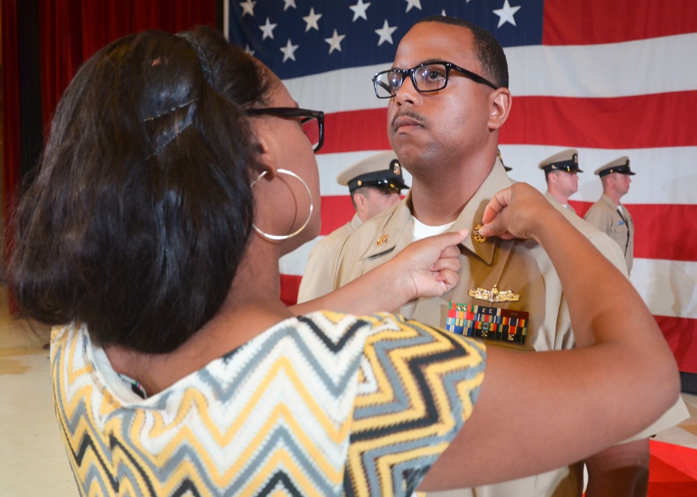 Chief petty officer pinning ceremony