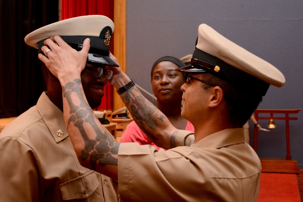 Chief petty officer pinning ceremony