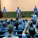 Group discussion at Naval Support Activity Naples