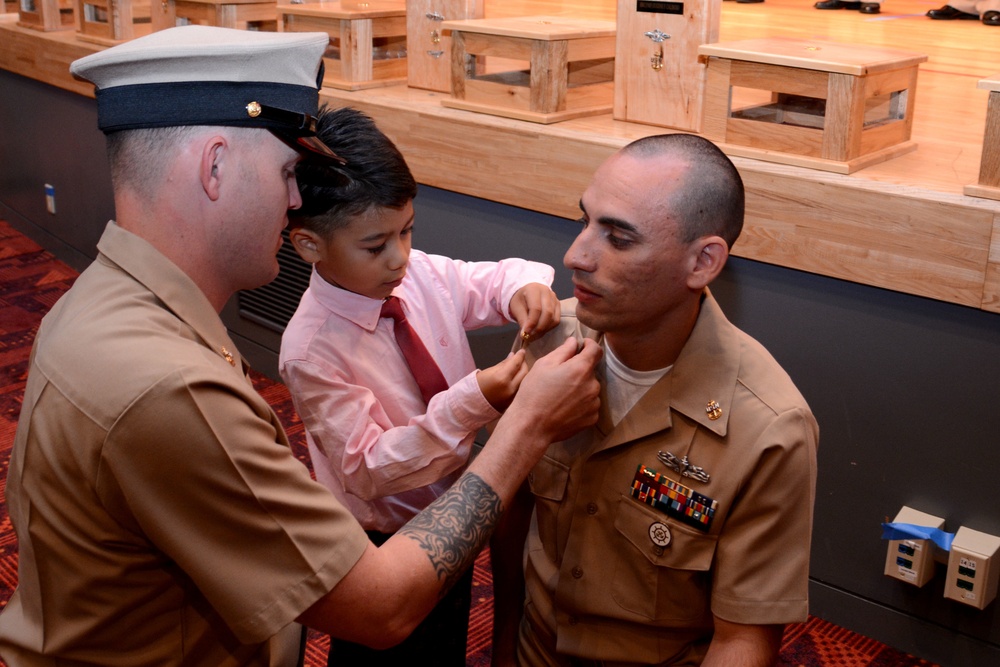 CFAY chief petty officer pinning ceremony