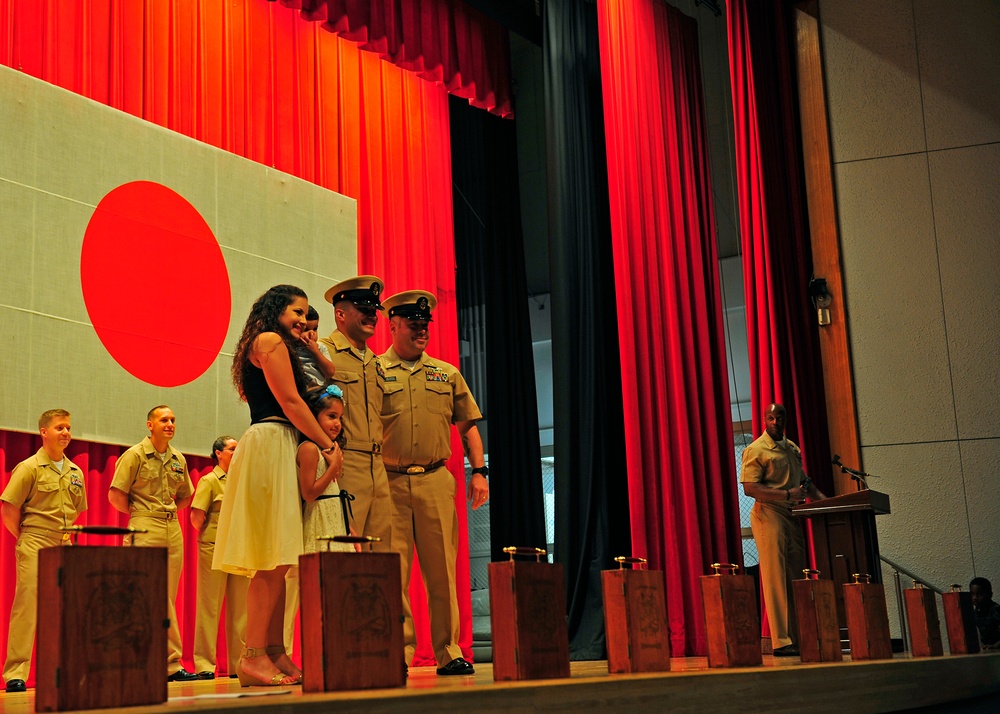 Blue Ridge chief petty officers' pinning ceremony