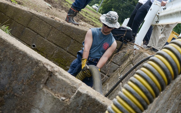 Airmen flood support to Kanuma