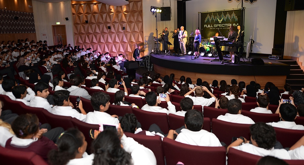 Full Spectrum entertains, educates at Qatar Academy