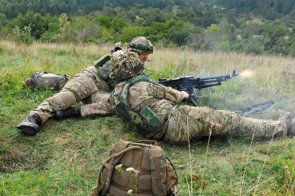 IR 2015 brings Slovenians, British and Albanian Soldiers together