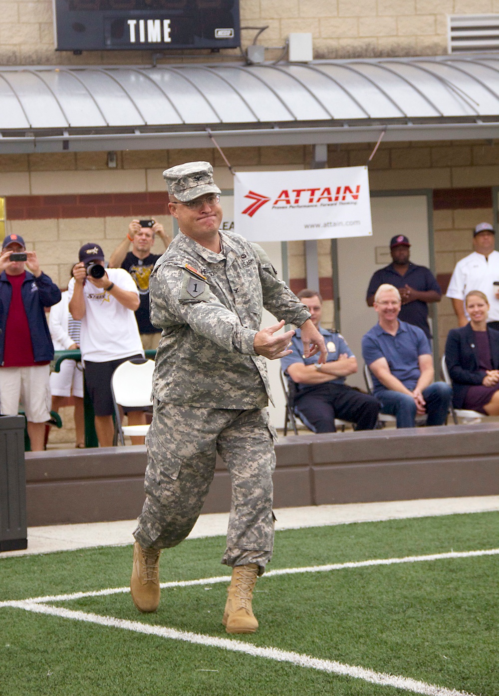 A pitch for first responders