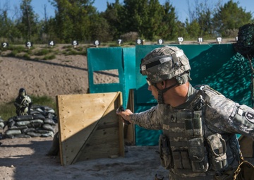 Shooting paper enemies at every corner