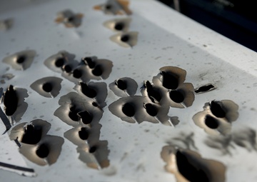 Shooting paper enemies at every corner