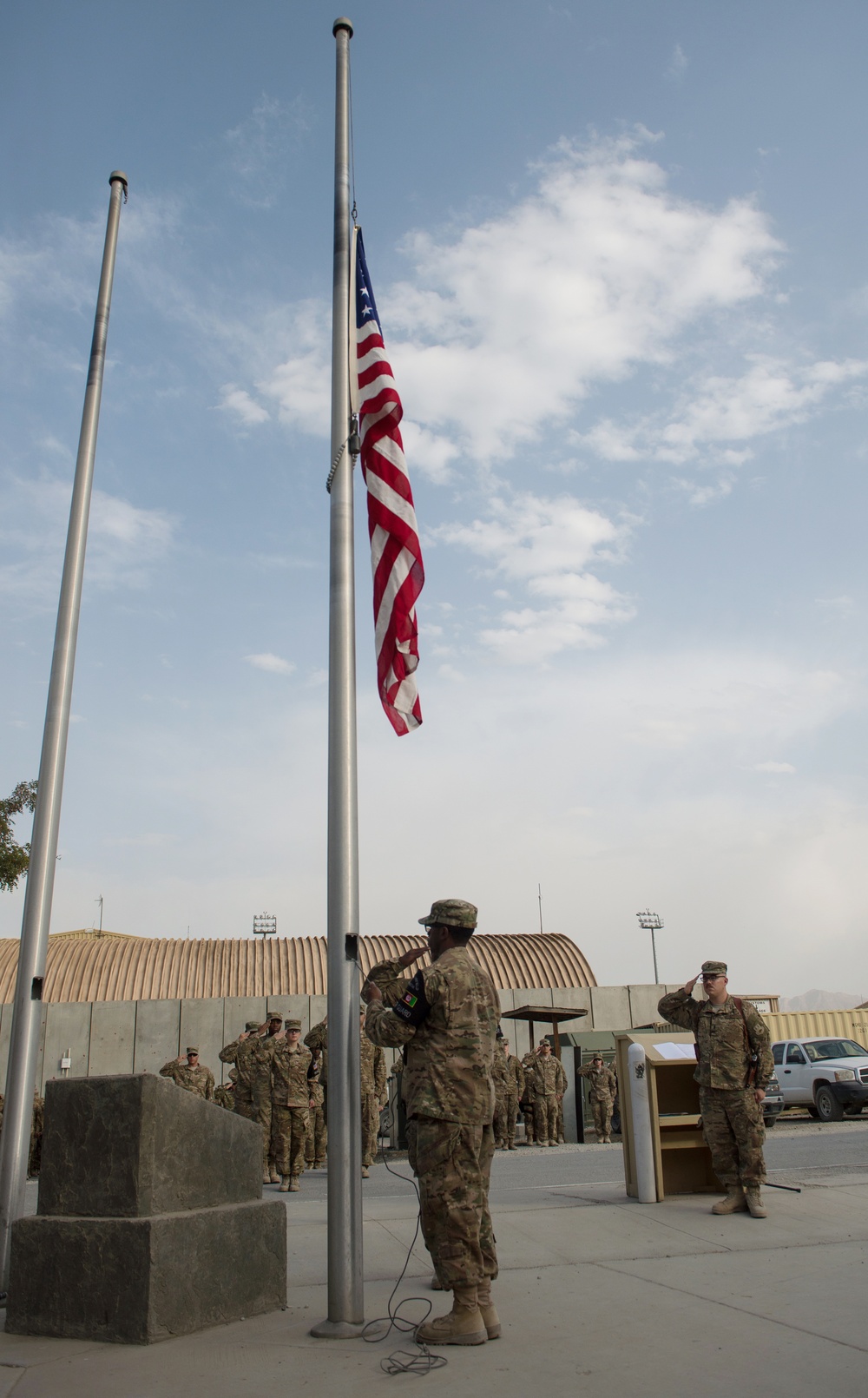 Service members in Afghanistan honor National POW/MIA Recognition Day