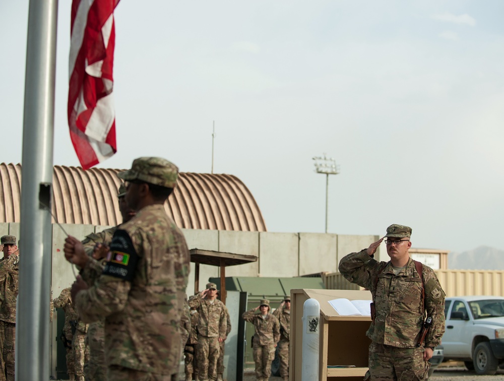 Service members in Afghanistan honor National POW/MIA Recognition Day