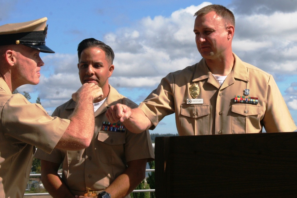 News Chiefs pinned at Naval Hospital Bremerton