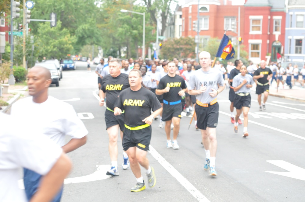 District of Columbia National Guard community run
