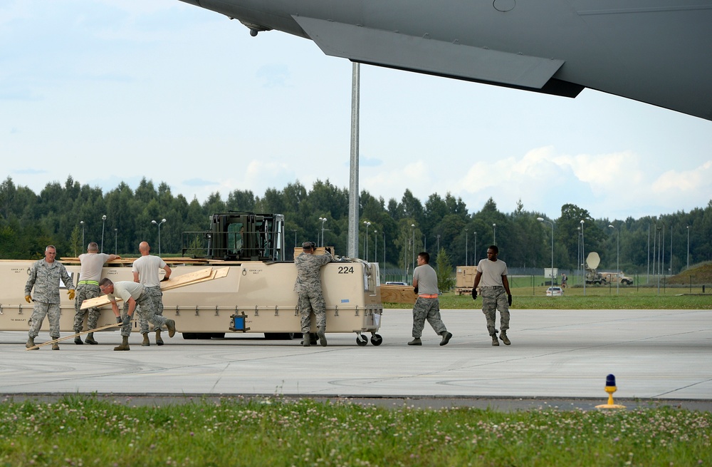 US Air National Guard makes history in Latvia