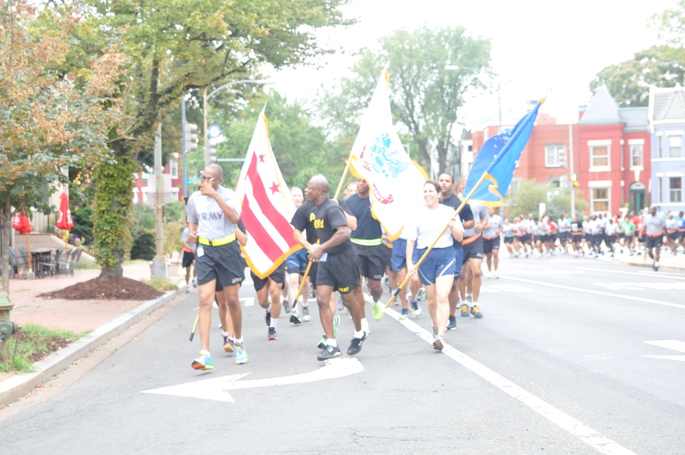 District of Columbia National Guard community run