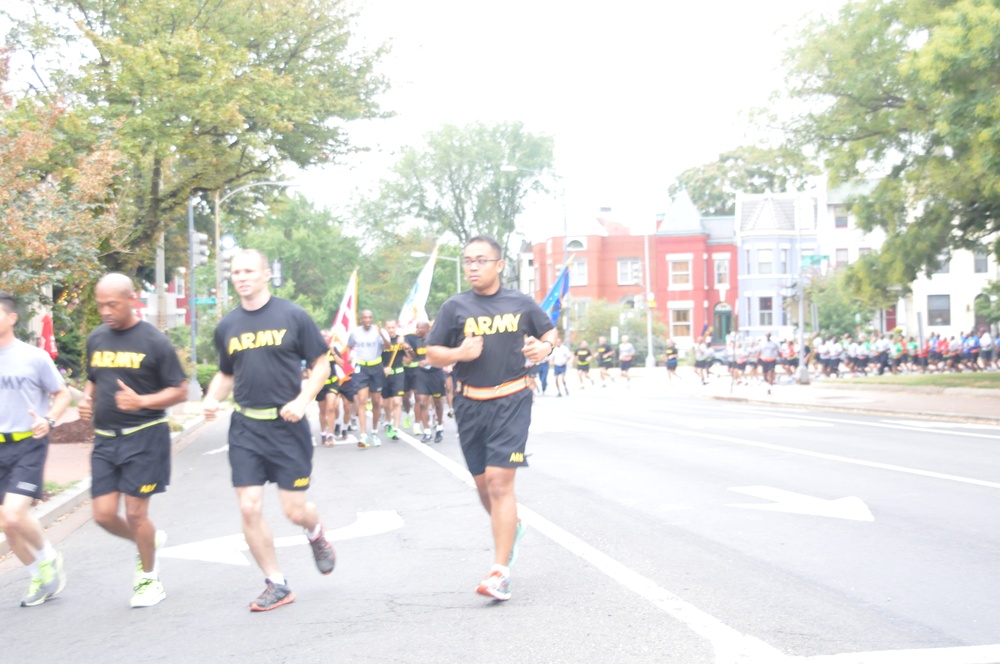 District of Columbia National Guard community run