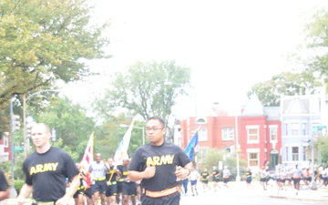 District of Columbia National Guard community run