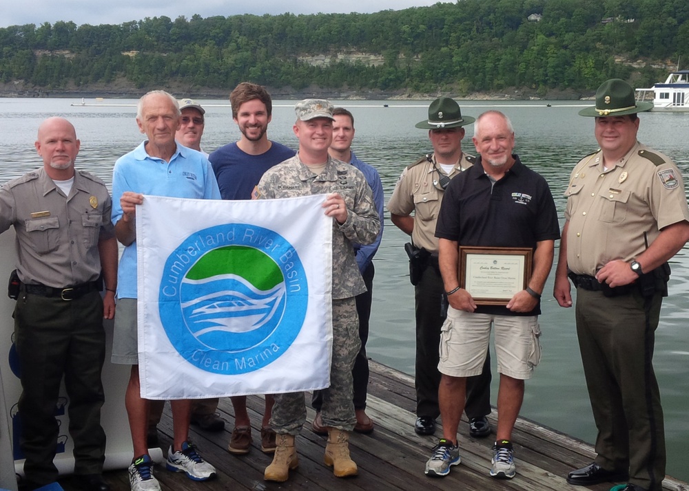 Lake Cumberland Marina earns ‘Clean Marina’ flag
