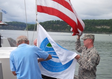 Lake Cumberland Marina earns ‘Clean Marina’ flag