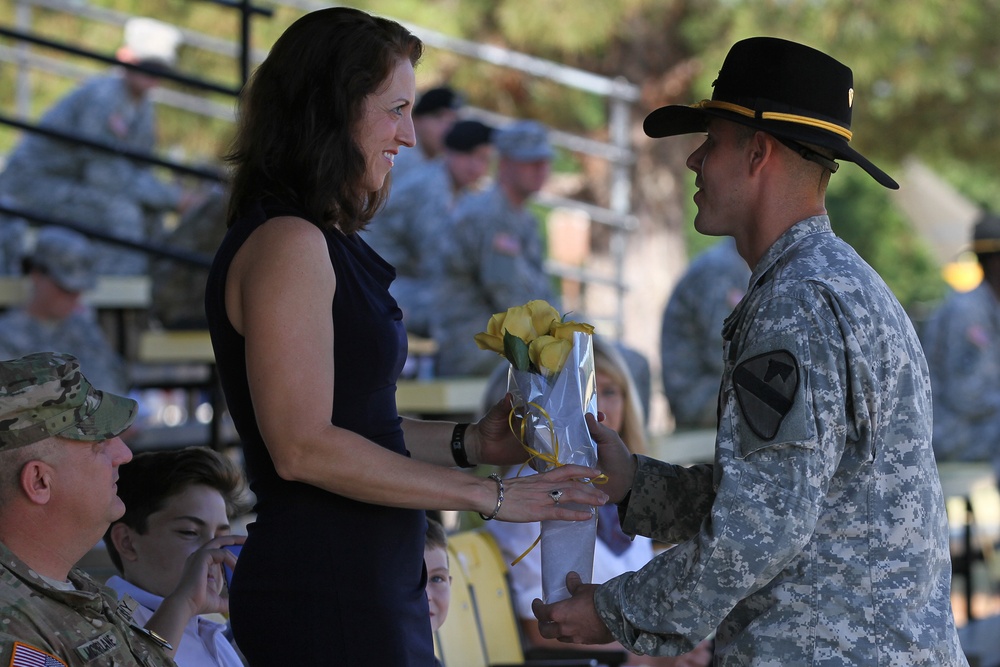 Ceremonial yellow roses