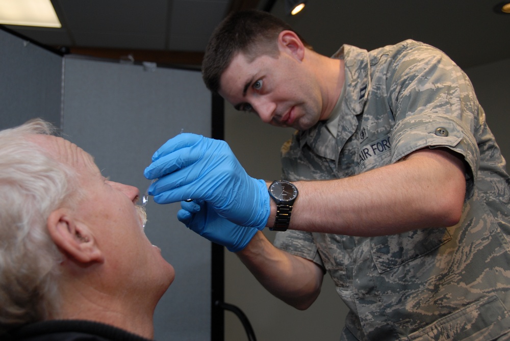 Civilians, Army and Air Force team up to serve veterans