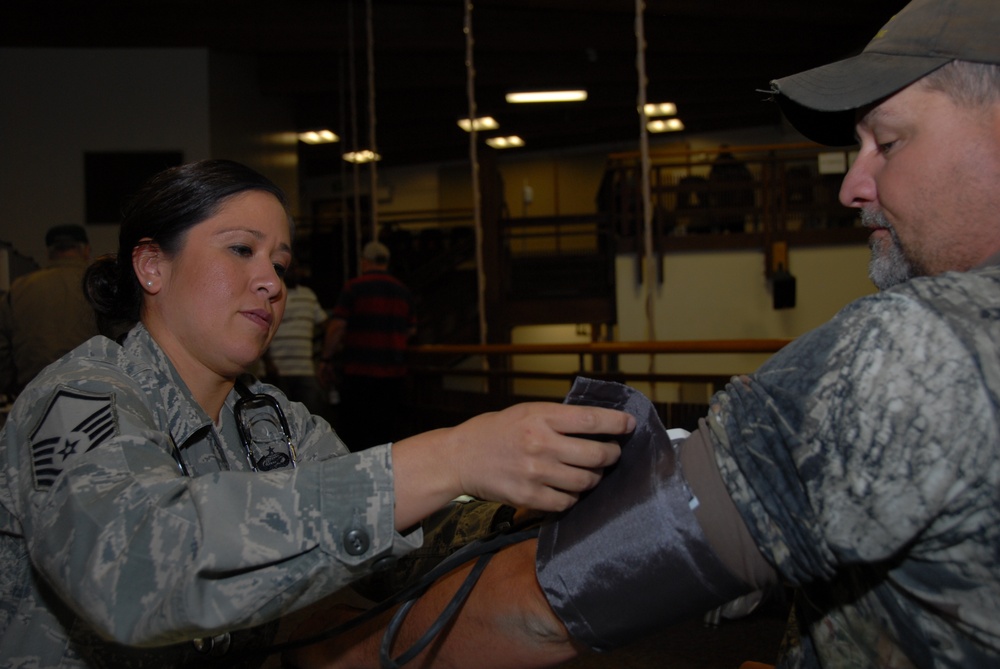 Civilians, Army and Air Force team up to serve veterans