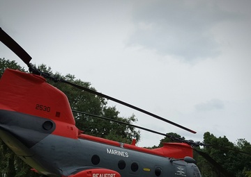 The story behind MCAS Beaufort's lone helicopter