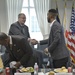 Deputy Secretary of Defense Work hosts lunch for heroes