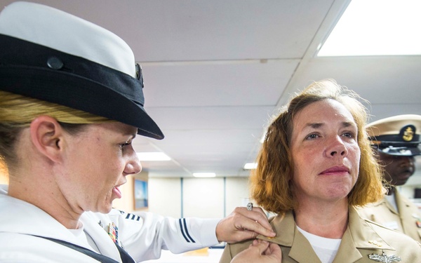 Continuing Promise 2015 chief petty officer pinning ceremony