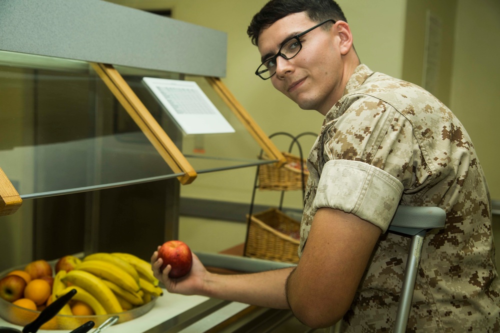 12th Marines enjoy meals at top Marine mess hall