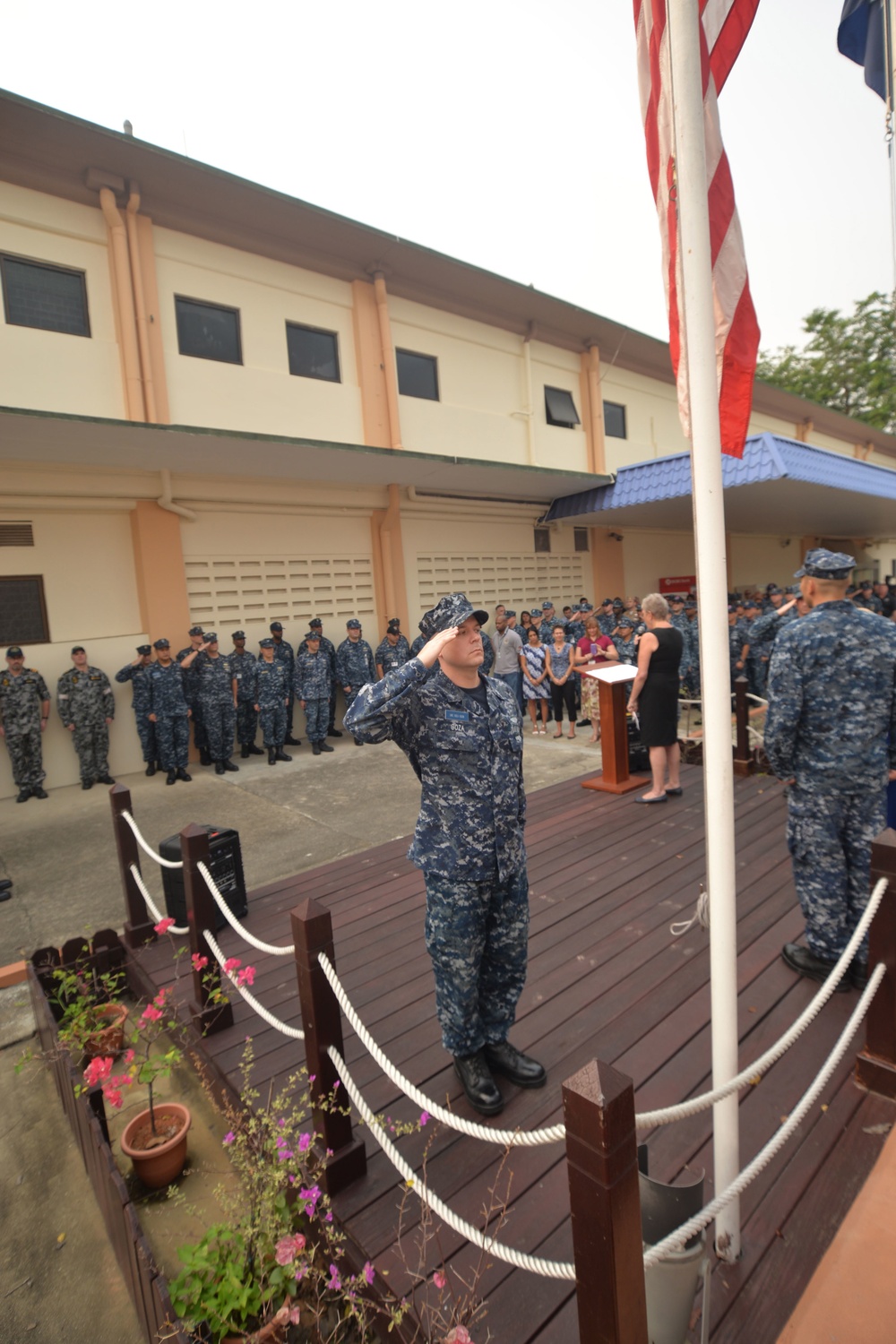 Navy Region Singapore remembers 9/11