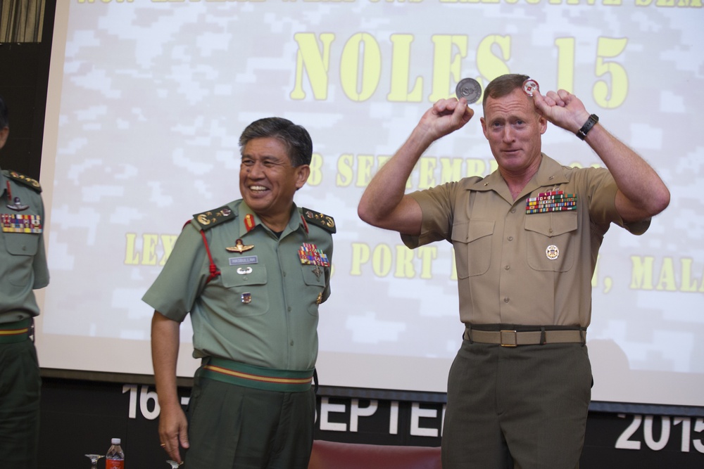 Malaysian exercise comes to a close